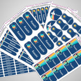 Outer Space Name Labels