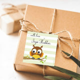 Gift Labels - Owl On A Branch