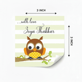Gift Labels - Owl On A Branch
