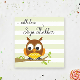 Gift Labels - Owl On A Branch