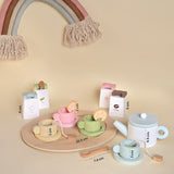 Wooden Tea Set for Kids