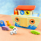 Wild Cruise Wooden Animal Ark Toy
