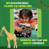 PepPlay Velvet Coloring Cards (Wild)