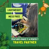PepPlay Velvet Coloring Cards (Wild)