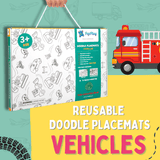 Doodle Placemats - Animal Series