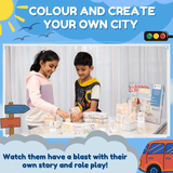 3D Paper Model Kit – City Life