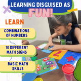 Pepplay Dough Art Kit - Numbers