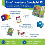 Pepplay Dough Art Kit - Numbers