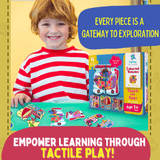 My First Touch & Feel Puzzles - Vehicles