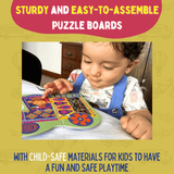 My First Touch & Feel Puzzles - Vehicles