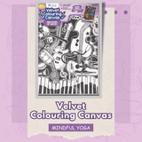 Velvet Colouring Posters - Melodies Of Music