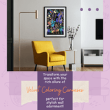 Velvet Colouring Posters - Melodies Of Music