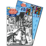 Velvet Colouring Posters - City On Water