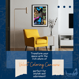 Velvet Colouring Posters - City On Water