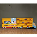 Multi Utility Garage - Toy Cars Organizer, Truck Garage, Storage for Cars, Hot Wheels Organizer, Kids Room Decor