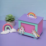 Photo Frame Piggy Bank - Unicorn