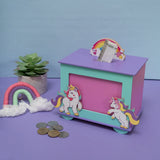 Photo Frame Piggy Bank - Unicorn