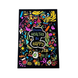 Velvet Colouring Posters - Colourful Health