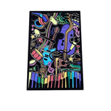 Velvet Colouring Posters - Melodies Of Music