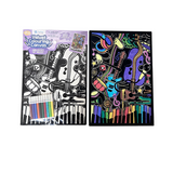 Velvet Colouring Posters - Melodies Of Music