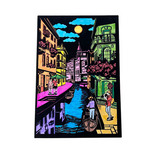 Velvet Colouring Posters - City On Water