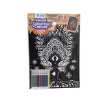 Velvet Colouring Canvas – Mindful Yoga