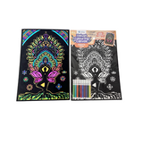 Velvet Colouring Canvas – Mindful Yoga