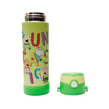 Youp Stainless Steel Green Color Peppa Pig Kids Sipper Bottle - 500 ml