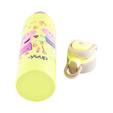 Youp Stainless Steel Green Color Peppa Pig Kids Insulated Double Wall Water Bottle Lyra - 600 ml