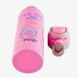 Youp Stainless Steel Pink Color Peppa Pig Kids Insulated Double Wall Water Bottle Lyra - 600 ml