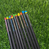 Personalised pencils - black