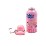 Youp Stainless Steel Pink Peppa Pig Kids Water Bottle Hybrid - 500 ml
