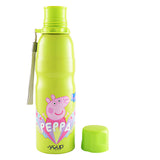 Youp Stainless Steel Green Color Peppa Pig Kids Water Bottle Harper - 750 ml