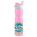 Youp Stainless Steel Pink Color Peppa Pig Kids Water Bottle Tuktuk - 750 ml