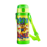 Youp Stainless Steel Green Color Paw Patrol Theme Kids Insulated Sipper Bottle Scooby - 500 ml