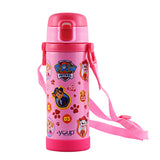 Youp Stainless Steel Pink Color Paw Patrol Theme Kids Insulated Sipper Bottle Scooby - 500 ml