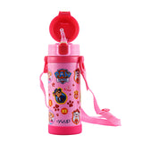 Youp Stainless Steel Pink Color Paw Patrol Theme Kids Insulated Sipper Bottle Scooby - 500 ml