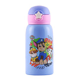 Youp Stainless Steel Purple Blue Color Paw Patrol Kids Insulated Double Wall Sipper Bottle Nippy - 550 ml