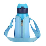 Youp Stainless Steel Sky Blue Color Paw Patrol Kids Insulated Double Wall Sipper Bottle Nippy - 550 ml