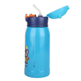 Youp Stainless Steel Sky Blue Color Paw Patrol Kids Insulated Double Wall Sipper Bottle Nippy - 550 ml