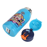 Youp Stainless Steel Sky Blue Color Paw Patrol Kids Insulated Double Wall Sipper Bottle Nippy - 550 ml