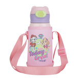 Youp Stainless Steel Pink Color Paw Patrol Kids Insulated Double Wall Sipper Bottle Nippy - 550 ml