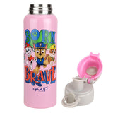 Youp Stainless Steel Pink Color Paw Patrol Kids Insulated Water Bottle TikTok - 600 ml