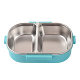 Youp Stainless Steel Insulated Lunch Box with Spoon Paw Patrol Print Aqua Blue - Crunch 700 ml