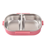 Youp Stainless Steel Insulated Lunch Box with Spoon Paw Patrol Print Pink - Crunch 700 ml