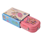 Youp Stainless Steel Insulated Lunch Box with Spoon Paw Patrol Print Pink - Crunch 700 ml