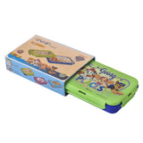 Youp Stainless Steel Blue and Green Color Paw Patrol Kids Lunch Box Ryder - 450 ml