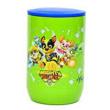 Youp Stainless Steel Green Color Paw Patrol Mighty pups Kids Insulated Mug with cap - 320 ml