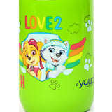 Youp Stainless Steel Green Color Paw Patrol Love2Laugh kids Insulated Mug with cap - 320 ml