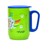 Youp Stainless Steel Green Color Paw Patrol Love2Laugh kids Insulated Mug with cap - 320 ml